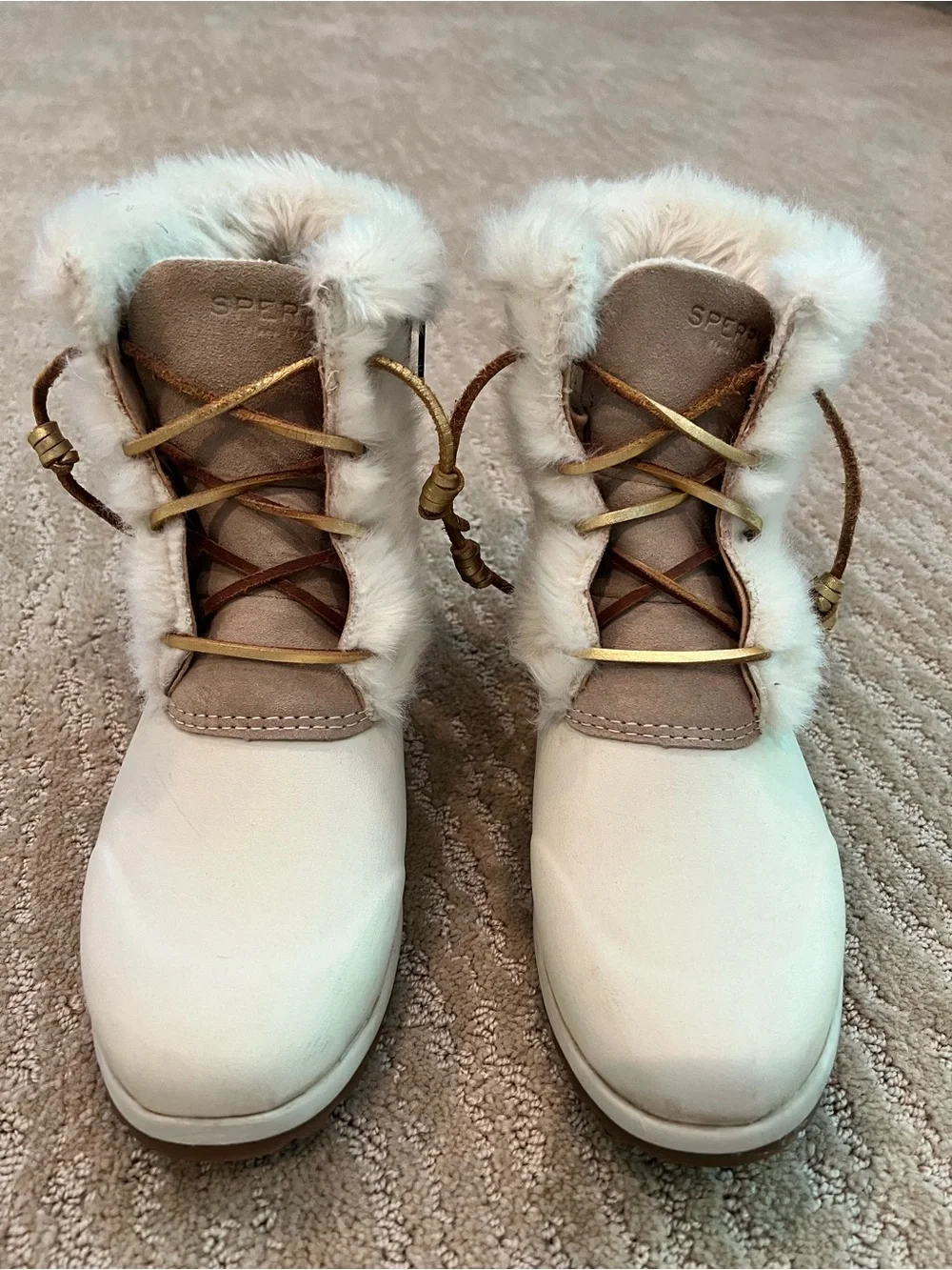Women’s Sperry Faux Fur Lined winter boots - Taupe